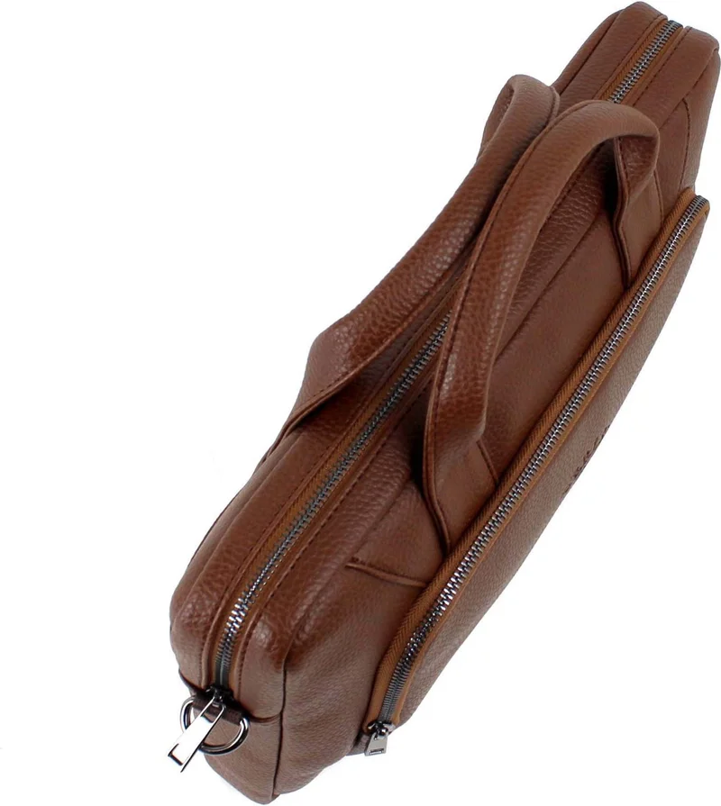 Derise Club Unisex,Tan Color File Tablet Notebook Bag, 14 Inch Laptop and Briefcase