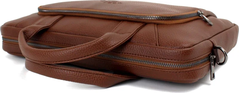 Derise Club Unisex,Tan Color File Tablet Notebook Bag, 14 Inch Laptop and Briefcase
