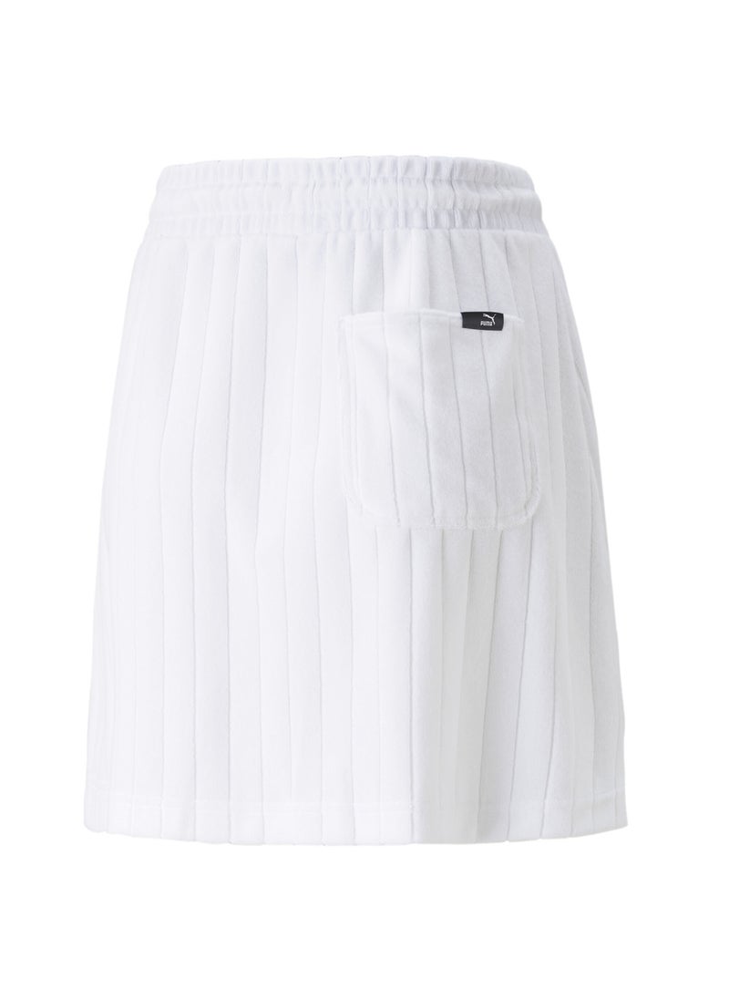 PUMA - DOWNTOWN Womens Towelling Skirt - Image 1