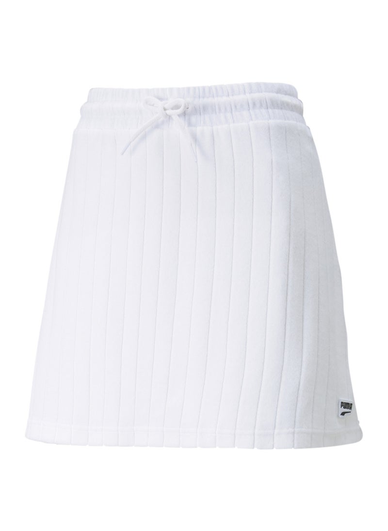 PUMA - DOWNTOWN Womens Towelling Skirt - Image 1