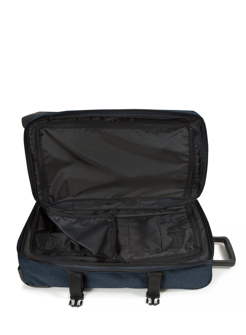 EASTPAK TRANVERZ 2-wheel travel trolley with 2 main compartments Luggage Bag Denim Blue Medium - Image 2