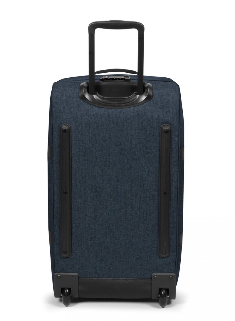 EASTPAK TRANVERZ 2-wheel travel trolley with 2 main compartments Luggage Bag Denim Blue Medium - Image 3
