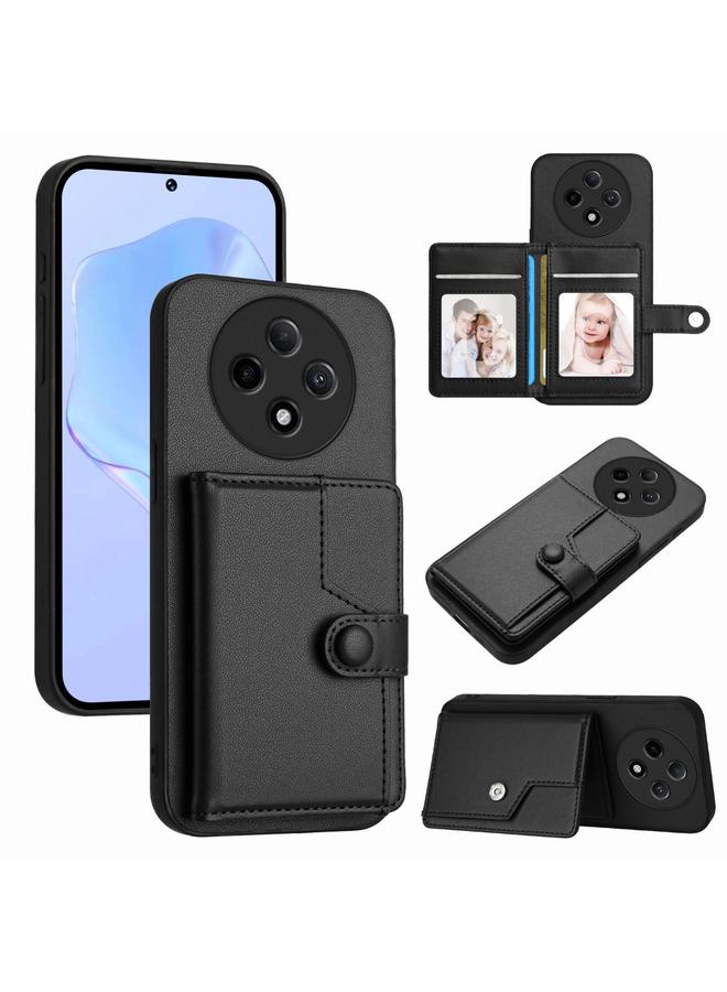 S-TOP Case For OPPO A3 Pro 5G Button Card Bag RFID Anti-theft Phone Case - Image 1