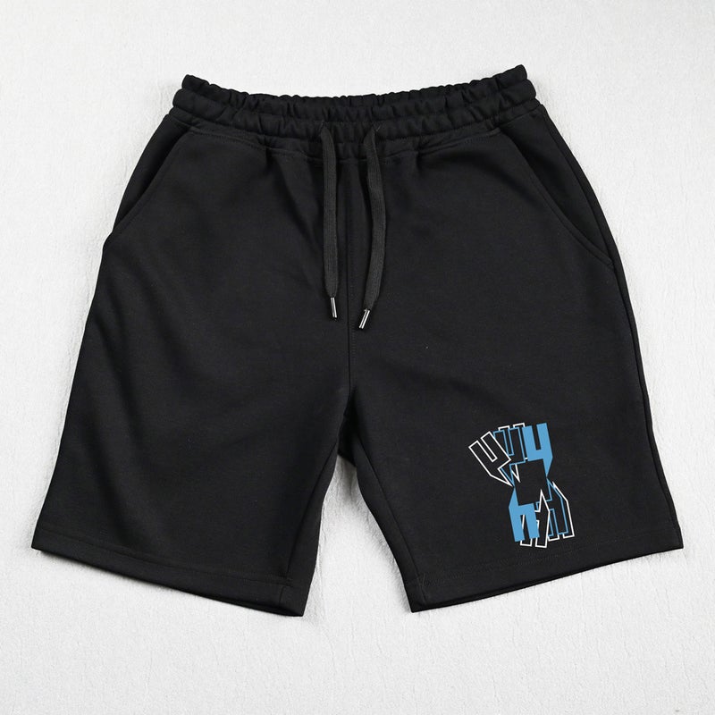 Mens Versatile Cotton Sweat-Absorbent Running Shorts American Casual Shorts Trendy Mens European and American Fashion Brand Yelir World Dk--g10 small mark 