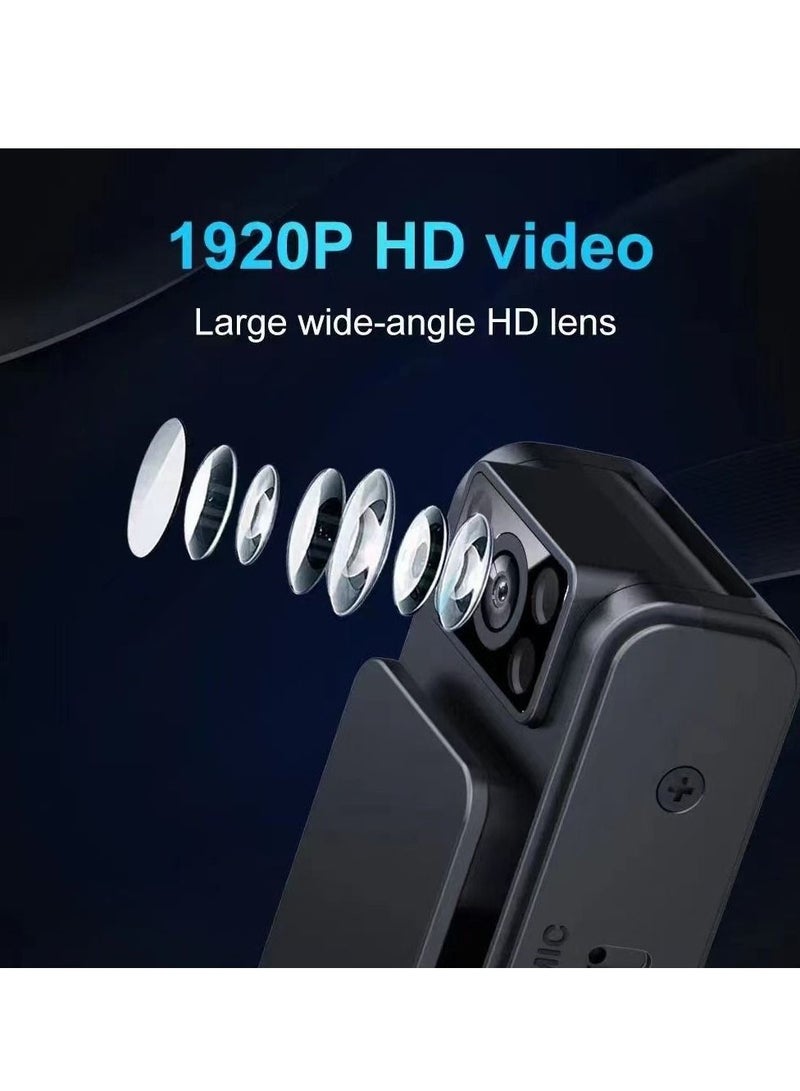 Generic Portable Magnetic Back Clip Camera WIFI Audio and Video Recorder Infrared Night Vision HD Circular Video Body Camera Suitable for Outdoor Sports Camera  - Image 3
