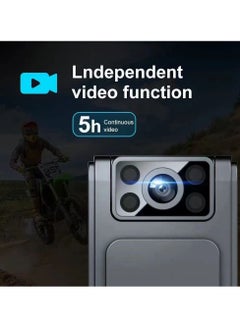 Generic Portable Magnetic Back Clip Camera WIFI Audio and Video Recorder Infrared Night Vision HD Circular Video Body Camera Suitable for Outdoor Sports Camera  - Image 5