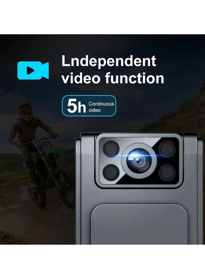 Generic Portable Magnetic Back Clip Camera WIFI Audio and Video Recorder Infrared Night Vision HD Circular Video Body Camera Suitable for Outdoor Sports Camera  - Image 5
