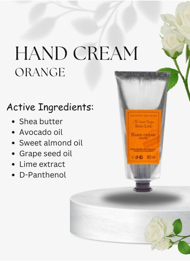 Soap&Friends Soap&Friends Orange Hand Cream 80ml – Citrus Burst Moisturizer with 20% Organic Shea Butter – Vitamin-Boosted, Natural & Cruelty-Free  - Image 5