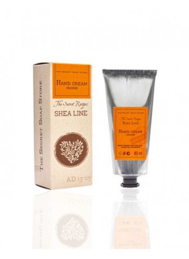 Soap&Friends Soap&Friends Orange Hand Cream 80ml – Citrus Burst Moisturizer with 20% Organic Shea Butter – Vitamin-Boosted, Natural & Cruelty-Free  - Image 1
