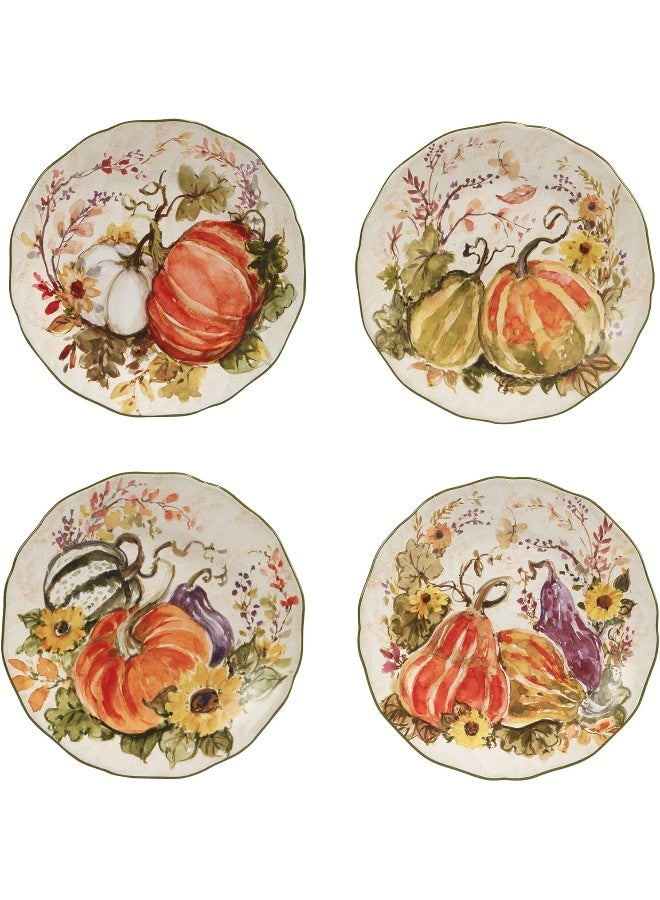 Certified International Harvest Morning 16 pc Dinnerware Set Service for 4 Multicolor - Image 3