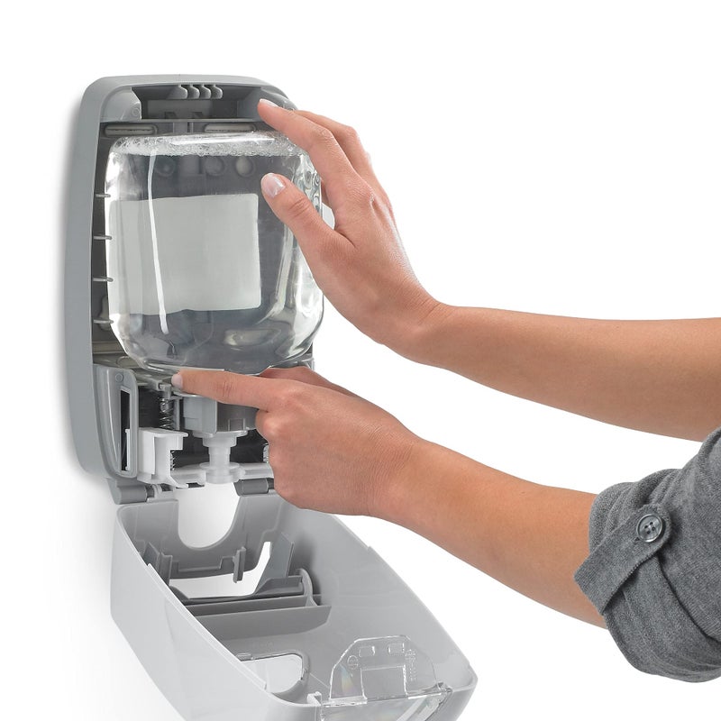 Gojo Gojo®, GOJ515006, FMX-12 Foam Handwash Soap Dispenser, 1 / Each, Dove Gray  - Image 3