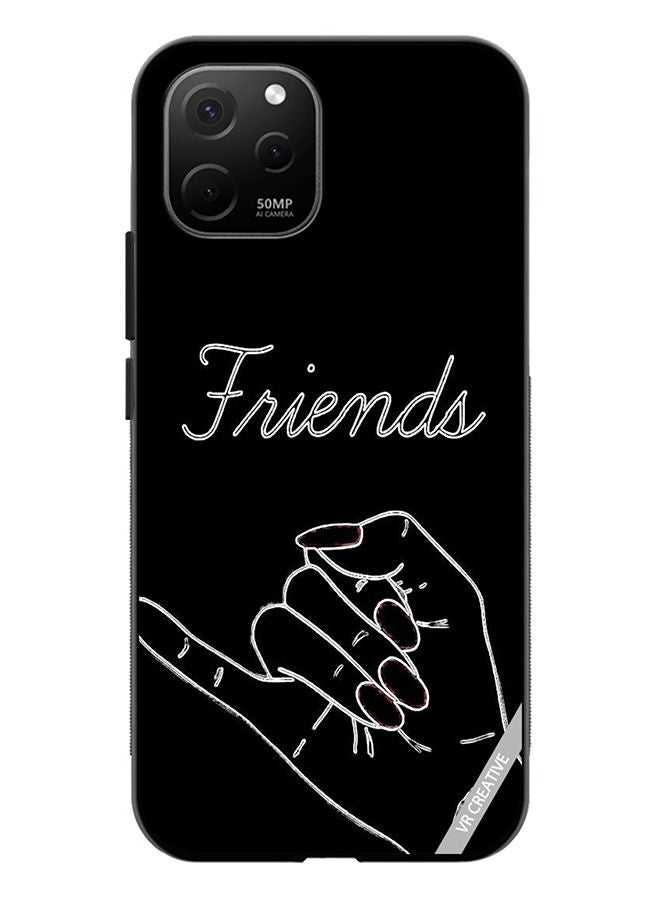 VR CREATIVE Protective Case Cover For Huawei Nova Y61 Friend Design Multicolour - Image 1