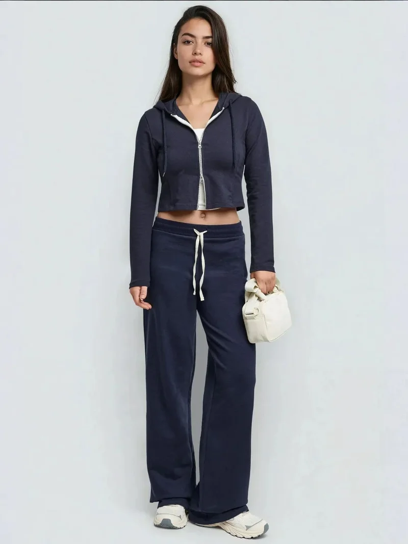 زوبعة سراويل رياضية مرتفعة الخصر