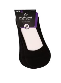 Future Future Socks Invisible With cushioned heals for Women Pack of 3 sizes 36-40  - Image 1