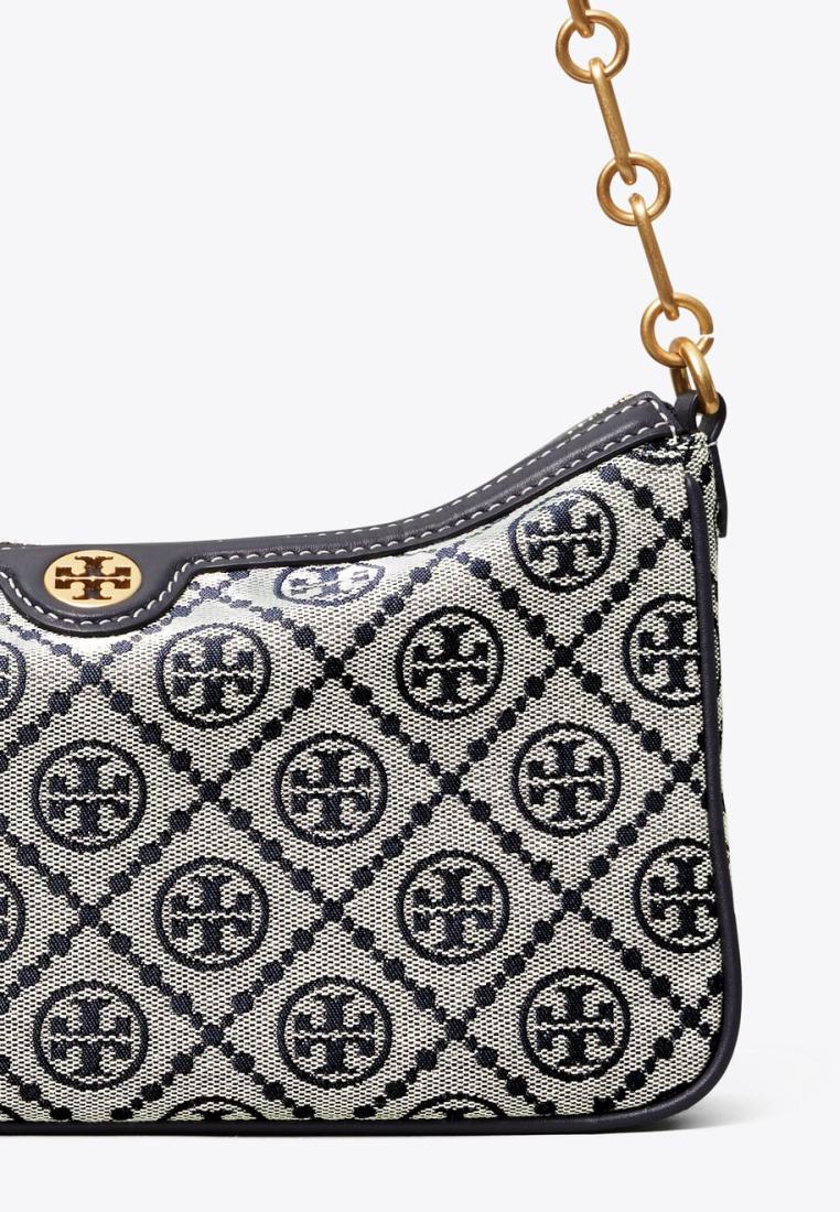 Burch TB T Monogram Jacquard Studio Bag Tory Navy - Image 3