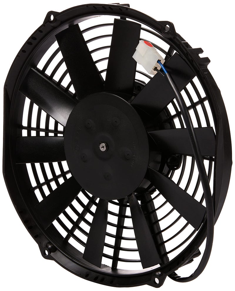 SPAL مروحة سبال 30100374 بقطر 10 بوصات بشفرة مستقيمة منخفضة الارتفاع - Image 2