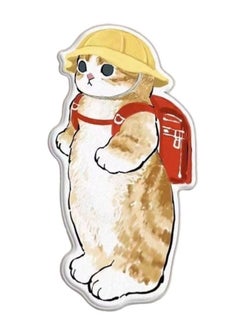 Hi homey Cute Cat Cartoon Shaped Floor Mat  - Image 2