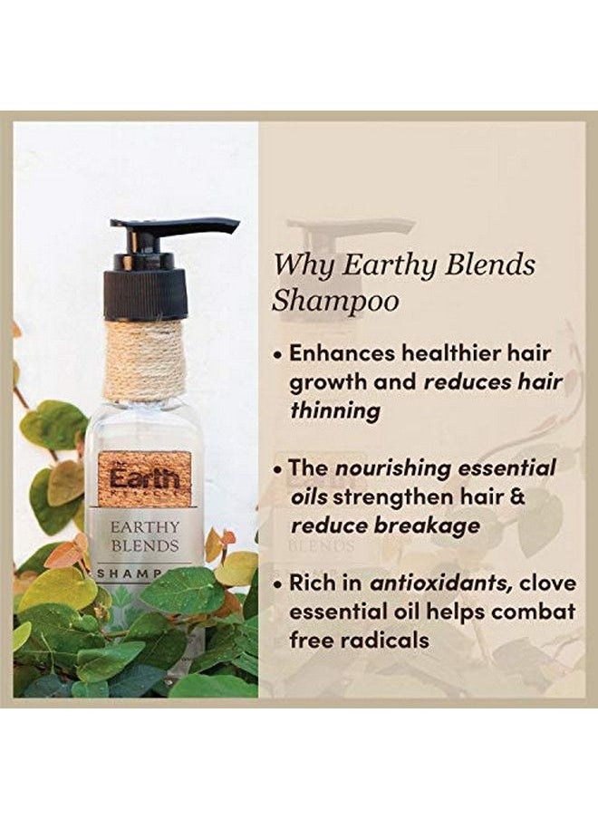The Earth Reserve Earthy Blends Shampoo | Sls & Paraben Free | Daily Use Mild Shampoo | 100Ml  - Image 3