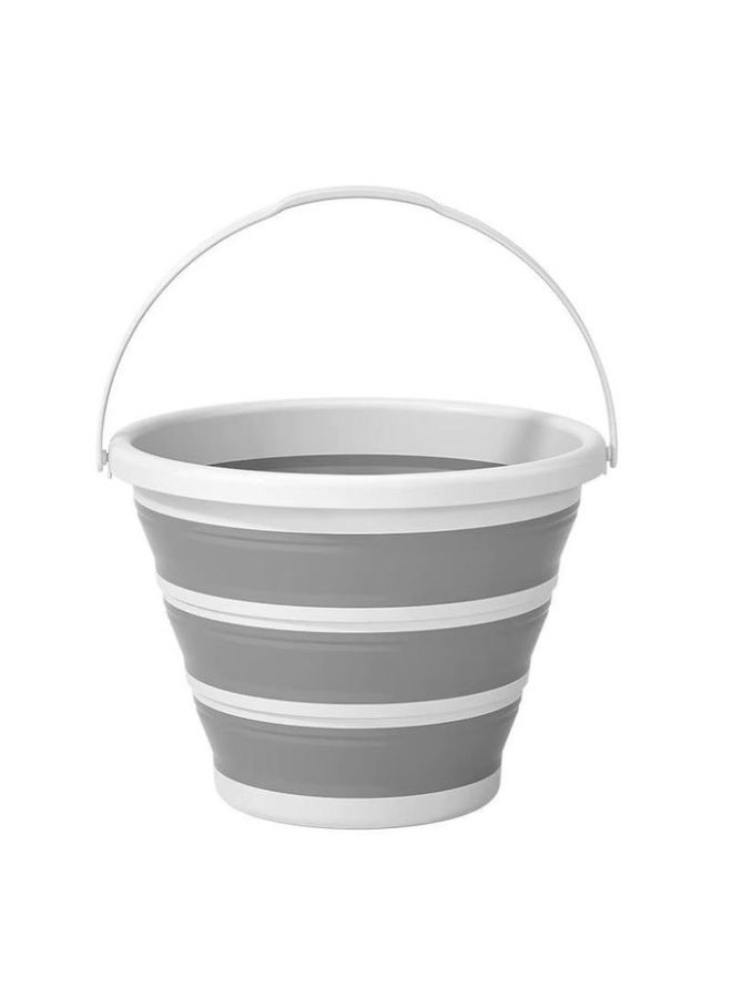 بانيو استحمام للأطفال حديثي الولادة، قابل للطي 5 في 1، مع كرسي سيليكون، مسند، دلوين قابلين للطي، مغرفة مياه - Image 3