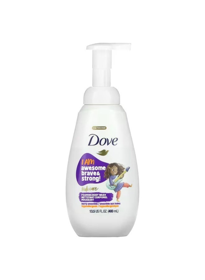 Dove, Kids Care, Foaming Body Wash, Berry Smoothie, 13.5 fl oz (400 ml)
