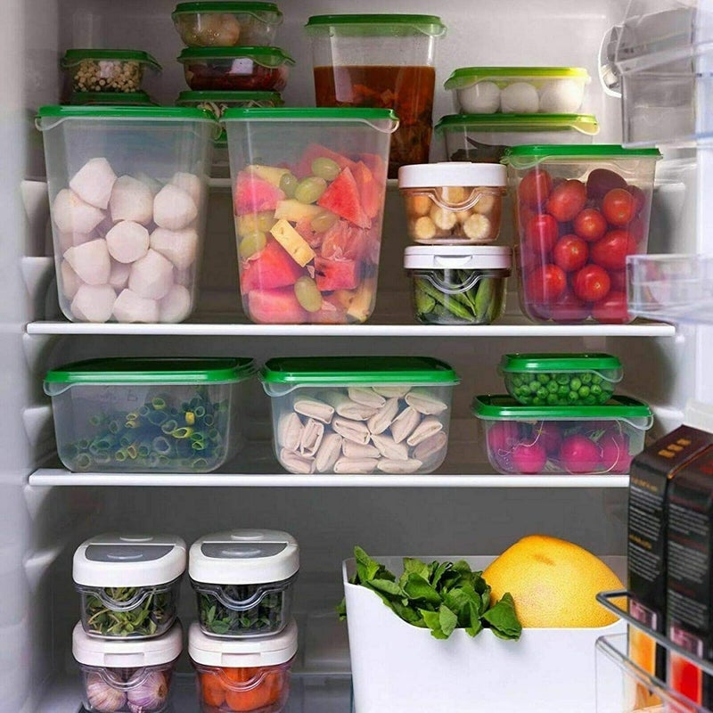 Mepal – Multi Bowl Cirqula Rectangular – Food Storage Container with Lid - Suitable as Airtight Stor