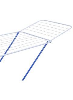 HENLEE Cloth Dryer Foldable Cloth Drying Stand Ideal for Indoor and Outdoor,18M Drying Space BLUE|WHITE NH3030  - Image 2