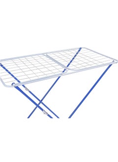 HENLEE Cloth Dryer Foldable Cloth Drying Stand Ideal for Indoor and Outdoor,18M Drying Space BLUE|WHITE NH3030  - Image 3