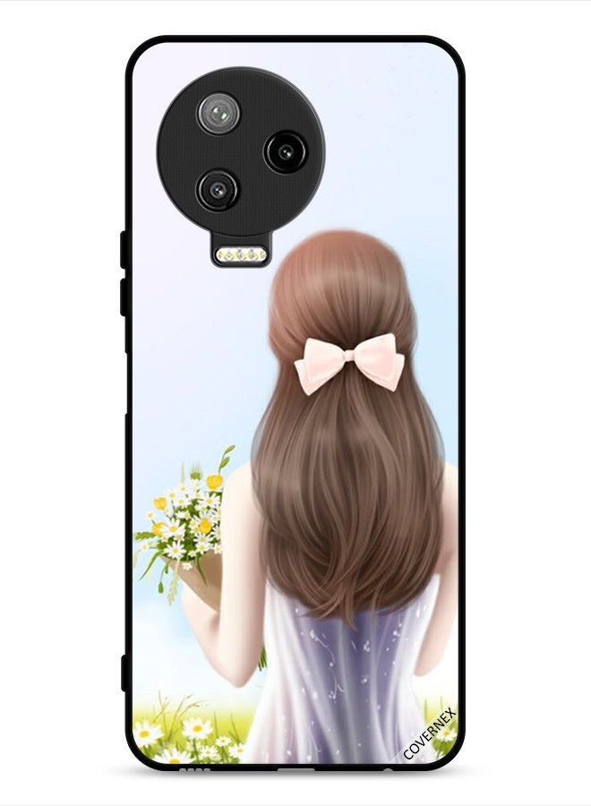 Covernex Infinix Note 12 Pro 4G Protective Case Cover Lovely Girl - Image 1