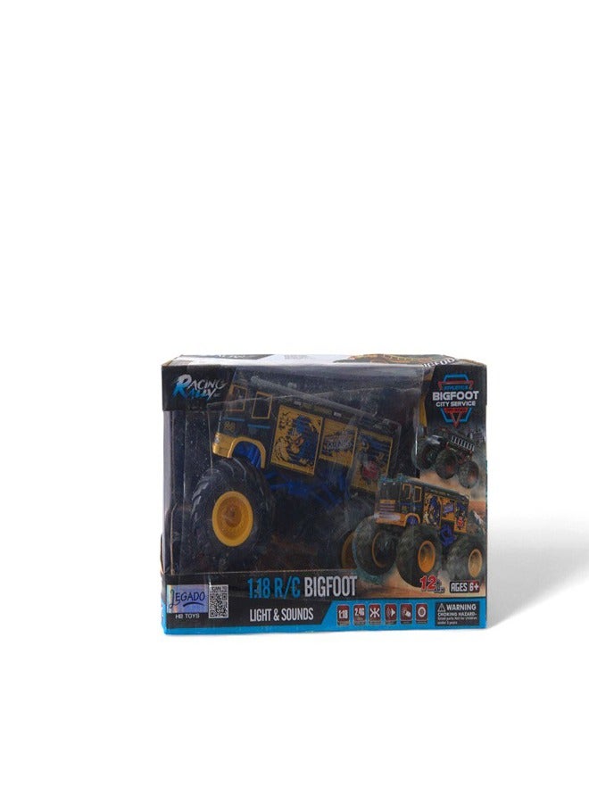 سيارة بيج فوت سيتي بجهاز تحكم عن بعد 22 سم - DL18B02 - Image 1