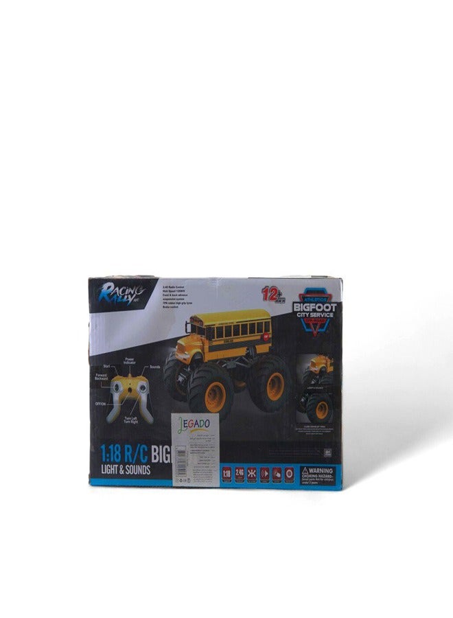 سيارة بيج فوت سيتي بجهاز تحكم عن بعد 22 سم - DL18B02 - Image 2