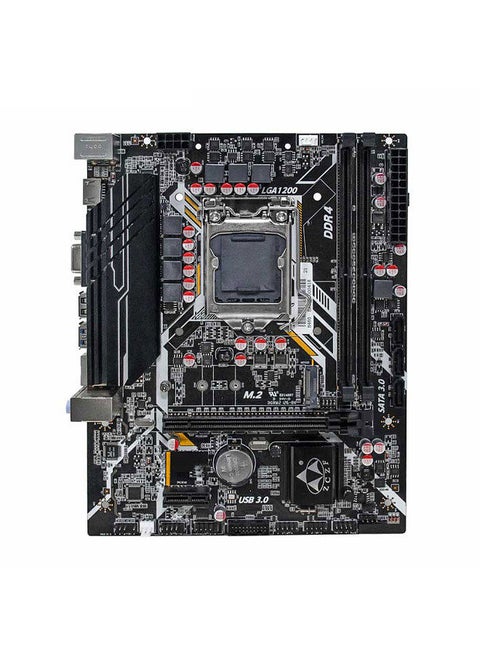 H410 Gaming Motherboard 2666MHz Frequency LGA1200(Intel 10th Gen) Compatible with Core i3/i5/i7/i9 & Celeron/Pentium
