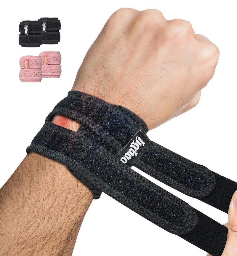 2-Pack TFCC Wrist Brace Support for Ulnar Pain, Carpal Tunnel & Tendinitis Relief - Image 1