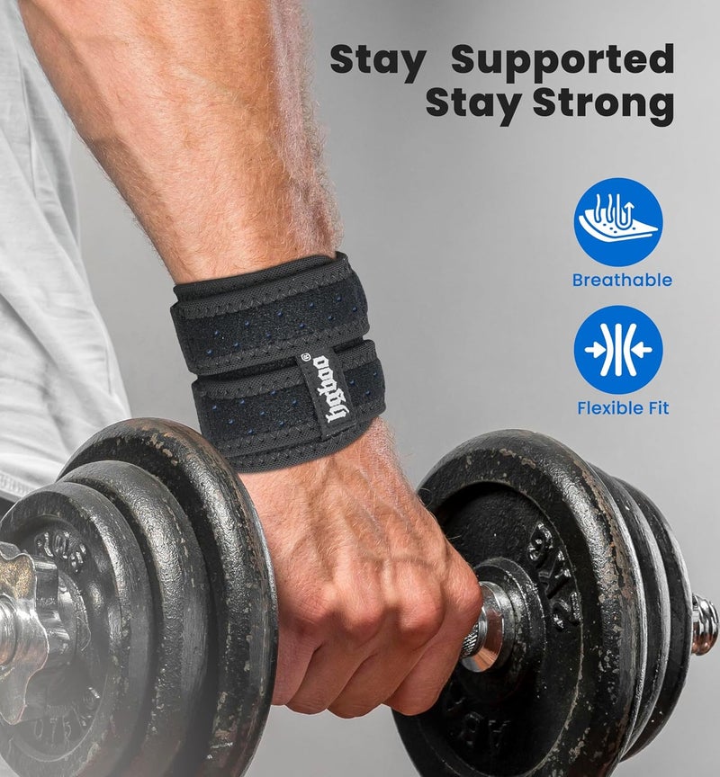 2-Pack TFCC Wrist Brace Support for Ulnar Pain, Carpal Tunnel & Tendinitis Relief - Image 2