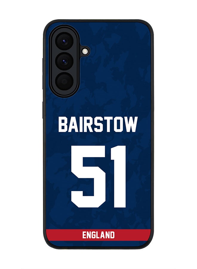 For Samsung Galaxy A57 Case,Slim fit Camera Protection, Shockproof Thin Phone cover  - England Jonny Bairstow, Jersey No 51