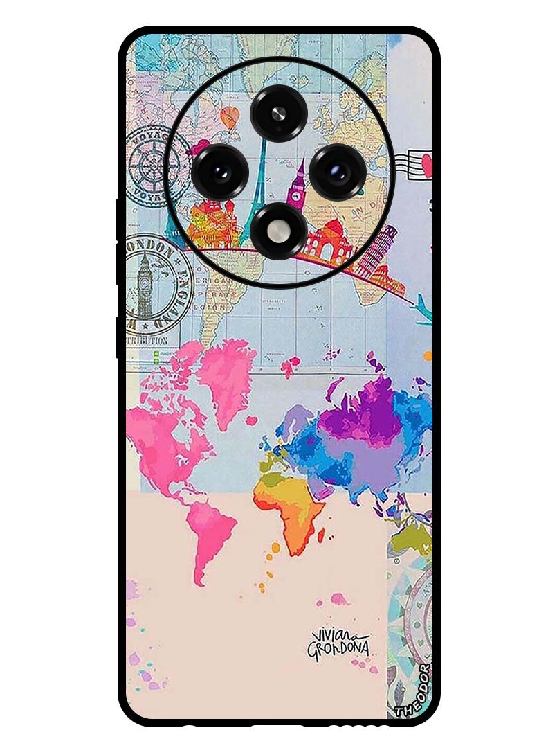 Theodor Protective Case Anti Scratch Shock Proof Bumper Cover For Oppo A3 Pro Travel - Image 1