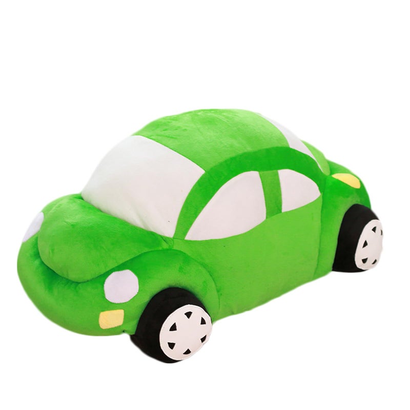 CHELEI2019 126 Car Stuffed AnimalCute Car Shaped Plush Pillow ToyGifts forKidsGreen - Image 3