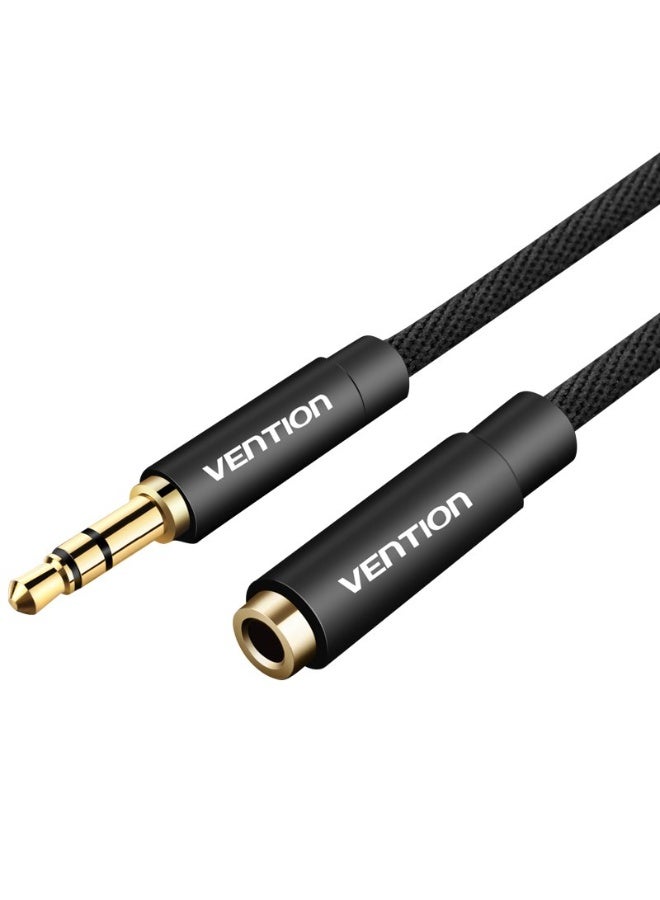 Vention 3.5mm TRS Headphone Extension Cable, Gold Plated Male to Female Stereo Extender Cord Adapter, Audio Aux Jack for iPhone iPad MacBook Smartphones Tablets PC Speakers 2Meter - Image 1