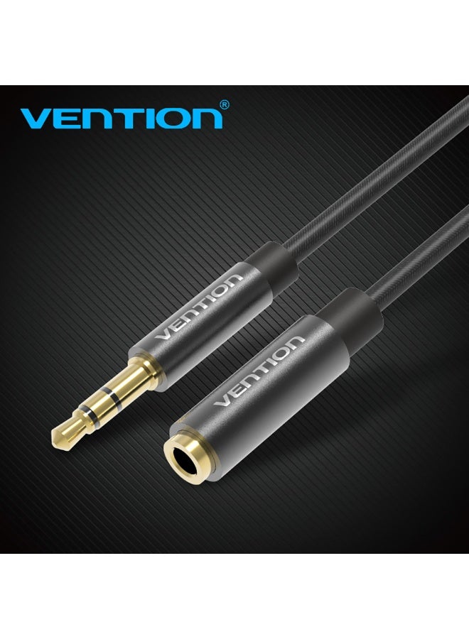Vention 3.5mm TRS Headphone Extension Cable, Gold Plated Male to Female Stereo Extender Cord Adapter, Audio Aux Jack for iPhone iPad MacBook Smartphones Tablets PC Speakers 2Meter - Image 2