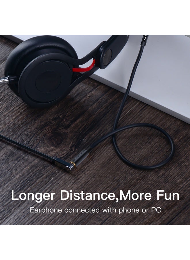 Vention 3.5mm TRS Headphone Extension Cable, Gold Plated Male to Female Stereo Extender Cord Adapter, Audio Aux Jack for iPhone iPad MacBook Smartphones Tablets PC Speakers 2Meter - Image 3