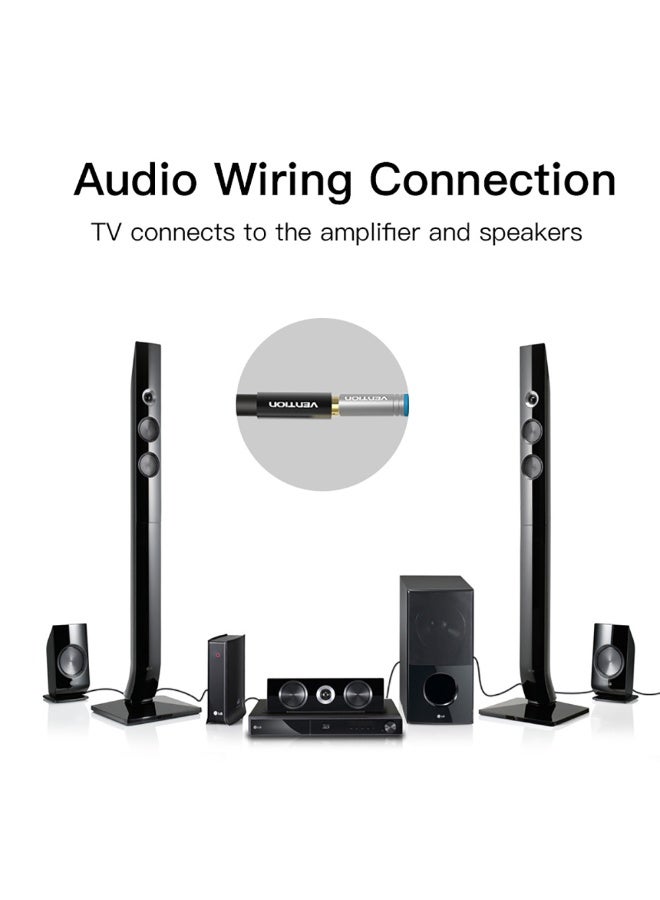 Vention 3.5mm TRS Headphone Extension Cable, Gold Plated Male to Female Stereo Extender Cord Adapter, Audio Aux Jack for iPhone iPad MacBook Smartphones Tablets PC Speakers 2Meter - Image 4