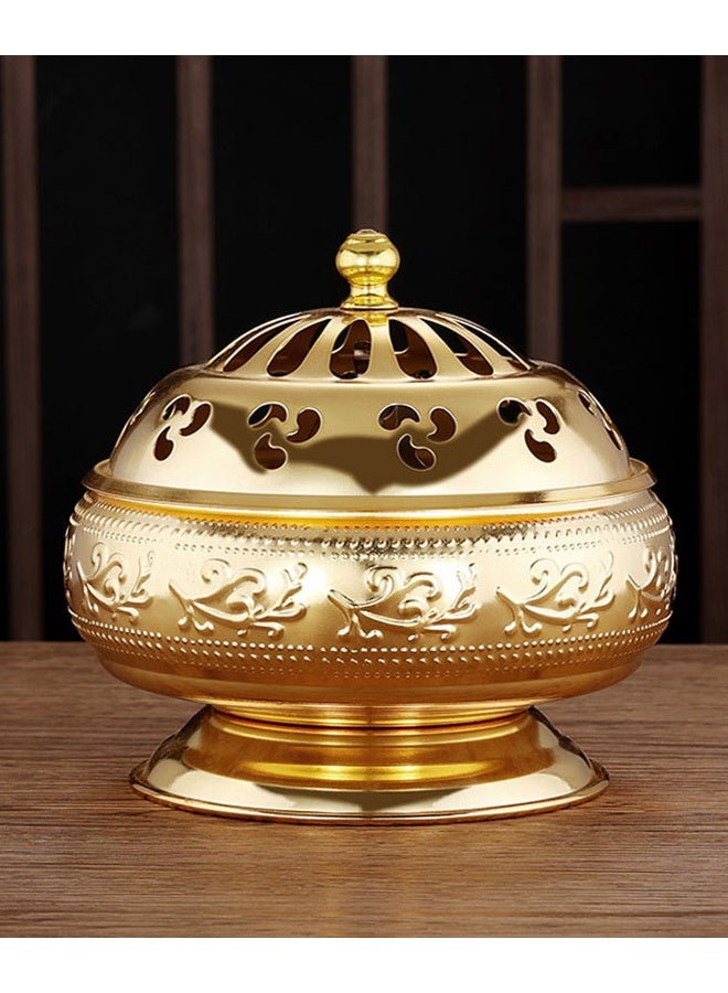 هومستر لوتس بوخن حارق Dhoop حامل -Aromatherapy موقد و بوخن حارق ，ديكور غرفة المنزل القديمة القديمة ，تسخين المنزل روحي ريكي اليوغا هدايا التأمل - Image 2