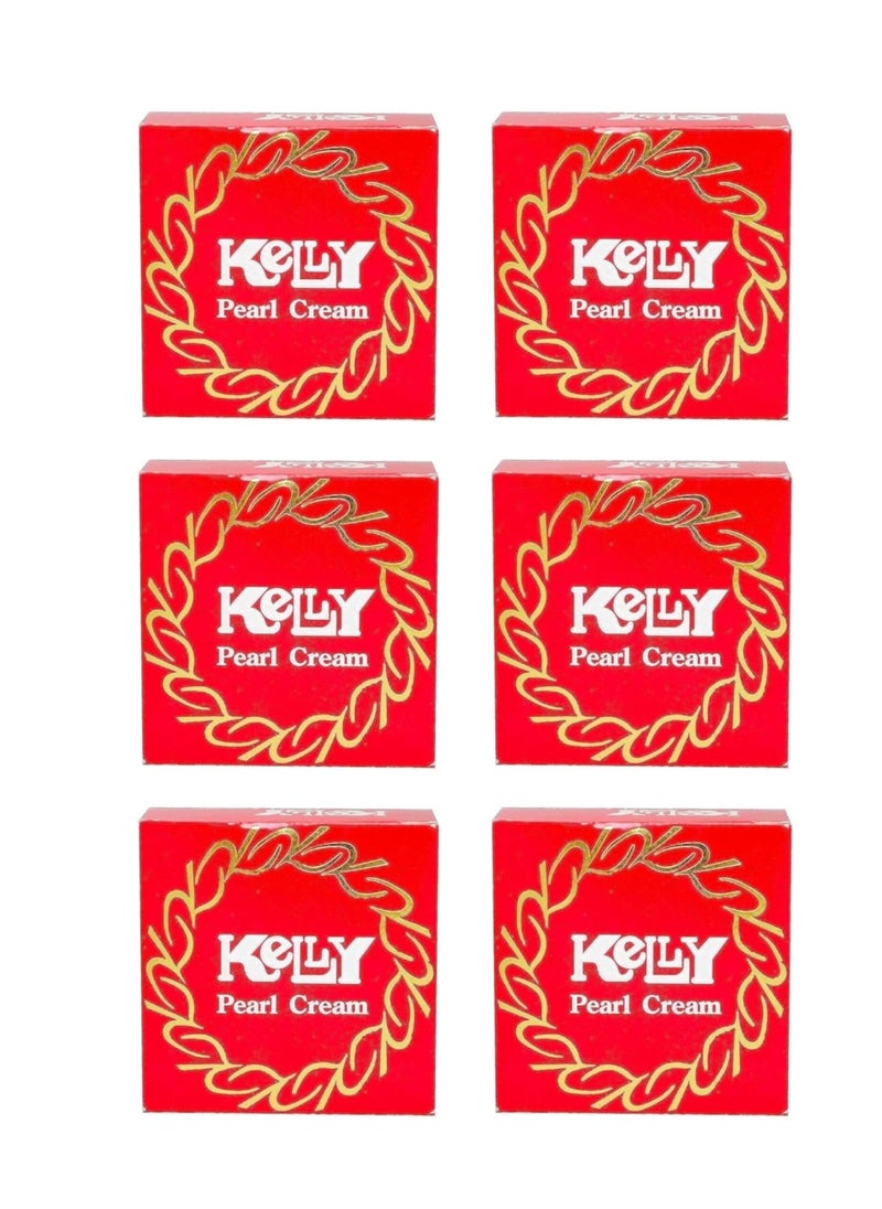 Kelly - 6 Pieces of Pearl Cream for Fairness and Skin Lightening 5 g - Image 1