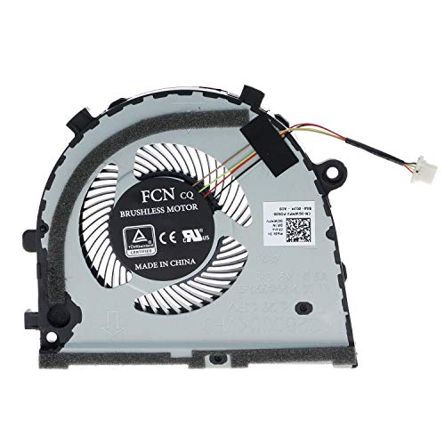 TRADOCK Replacement CPU & GPU Cooling Fan for Dell G3-3579 Gaming 0GWMFV 0TJHF2 FKB6 FKB7 DFS481105F20T DFS551205ML0T DC28000KUF0 DC28000KVF0 DC 5V 0.5A - Image 5