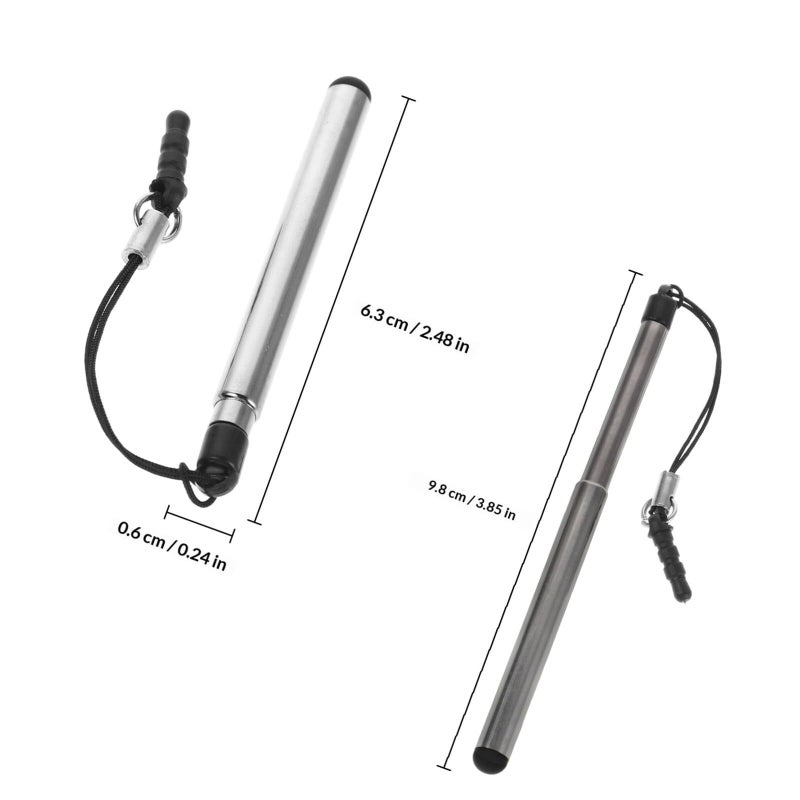 Telescopic Capacitive Stylus Pen High Sensitivity Touchscreen Stylus for Tablet Laptop Writing Drawing - Image 3