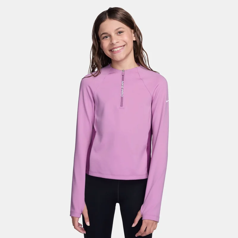 Nike Kids' Dri-FIT 1/2-Zip Long Sleeve Top (Older Kids)