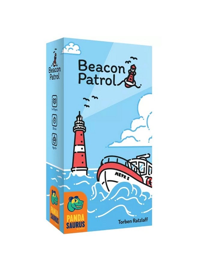 Pandasaurus Games Beacon Patrol Board Game - Cooperative Coast Guard Adventure! Tile Placement Strategy Game, Fun Family Game for Kids and Adults, Ages 8+, 1-4 Players, 30 Minute Playtime, Made by Pandasaurus Games - Image 1