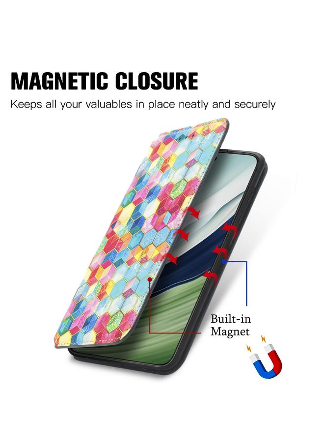 Zaboon Case For Huawei Mate 60 Pro CaseNeo Colorful Magnetic Leather Phone Case - Image 5