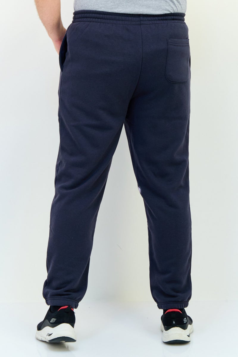 Core Elements Men Brand Logo Jogger Pants, Dark Grey  - Image 3