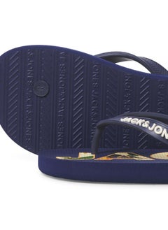 Jack & Jones Junior JFWLOGO PALM PRINT FLIP FLOP JNR  - Image 4