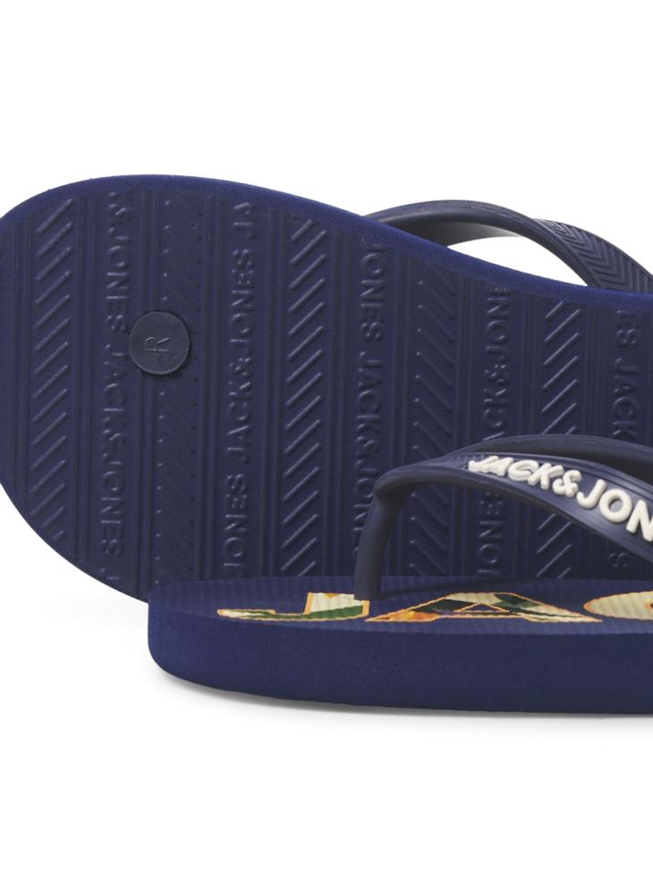 Jack & Jones Junior JFWLOGO PALM PRINT FLIP FLOP JNR  - Image 4